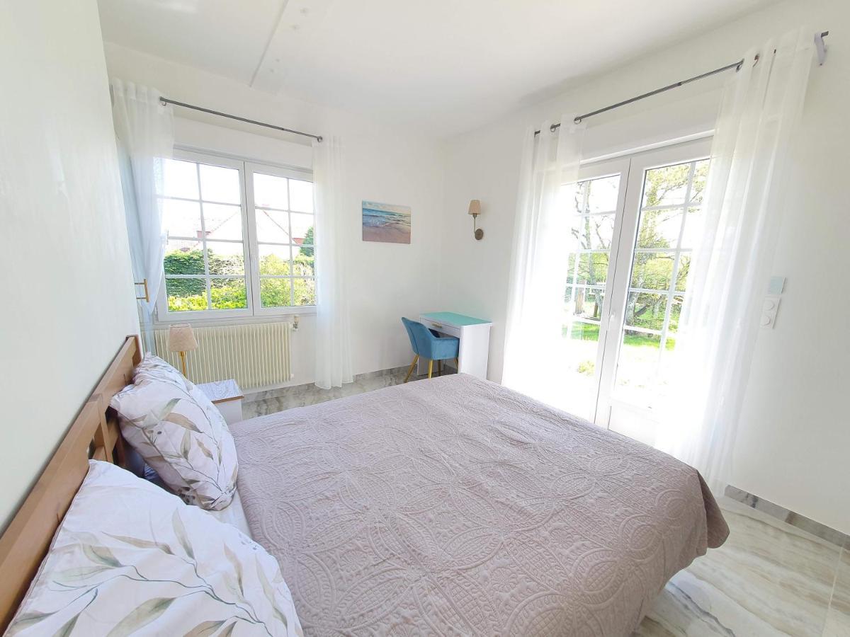 Logement Entier Avec Grand Jardin Et Parking Wifi 6 Et Fibre Berck Luaran gambar