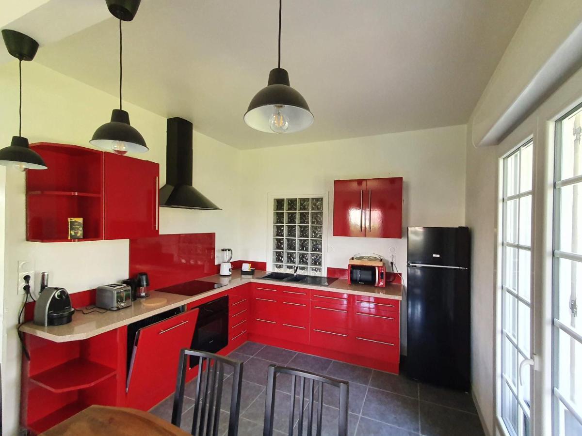 Logement Entier Avec Grand Jardin Et Parking Wifi 6 Et Fibre Berck Luaran gambar